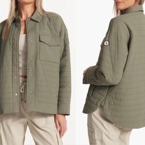 Vuori Canyon Insulated Shirt Jacket in Pistachio NWOT size XS/S